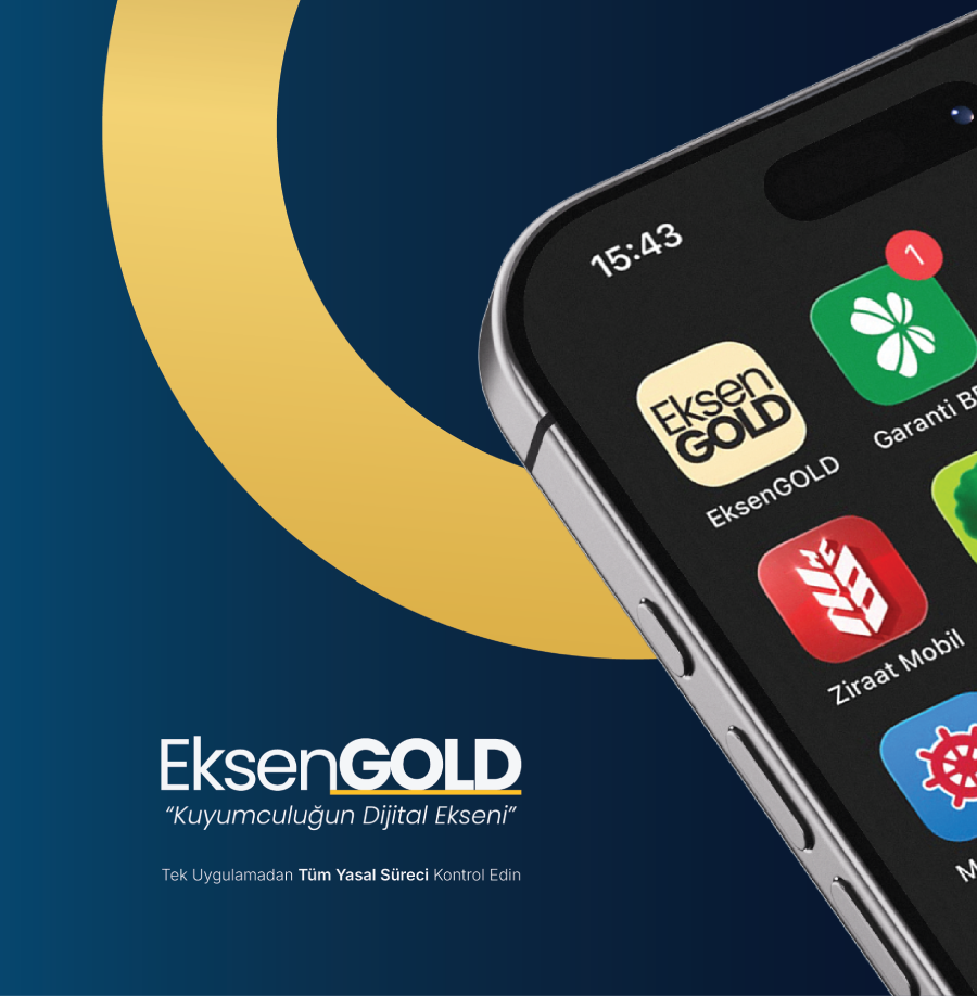 EksenGOLD mobil uygulaması — Kuyumculuğun Dijital Ekseni